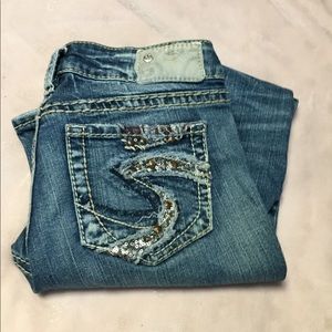 Silver Jeans Suki mid-rise boot cut jeans 27